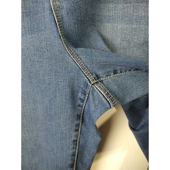 Earl Jeans Woman 16 Flare Medium Denim Casual 5 Pocket Norm Core - Picture 5 of 12